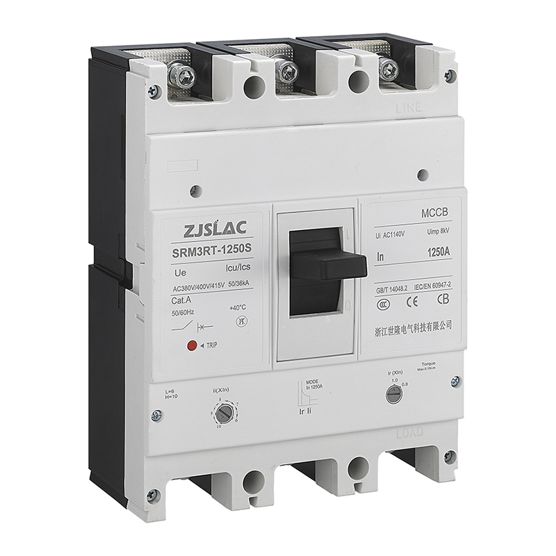 TM-регулируемый MCCB 800A 1000A 1250A 3P (3P+N) 0,7-1,0 дюйма